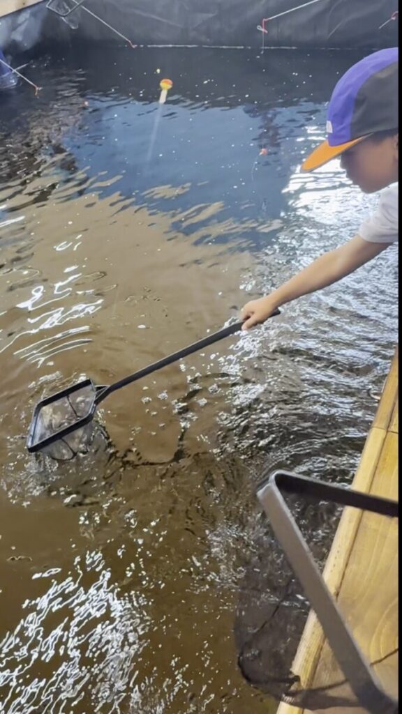 釣り様子